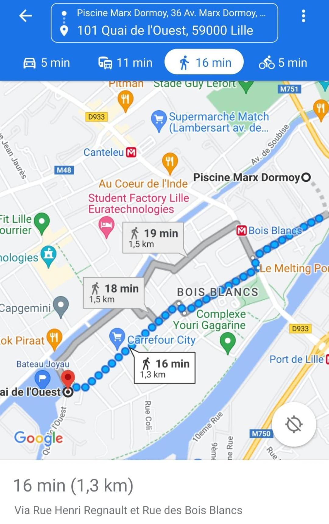 Bateau Peniche Lille - Euratechnologie 아파트 외부 사진